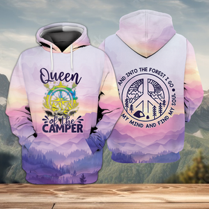 Queen Of The Camper All Over Print Shirt
