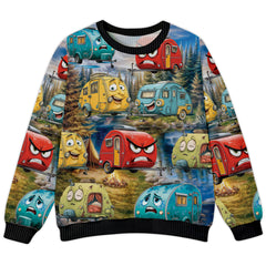 Funny Teardrop Trailer Ugly Sweater