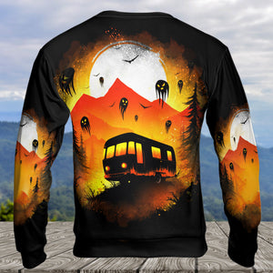 Haunted Camping Car All Over Print Shirt