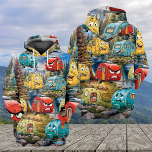Funny Teardrop Trailer All over Print Shirt