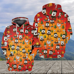 Burnt Marshmallow Dancing Party All Over Print Shirt