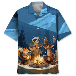 If You Think I'm Nutty You Should See The Rest Of My Camping Friends Hawaiian Shirt