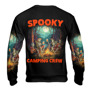 Spooky Camping Crew Halloween All Over Print Shirt