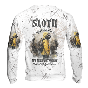 Sloth Hiking Team Will Get There All Over Print Shirt