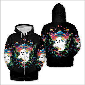 Boo Rock The Forest All Over Print Shirt