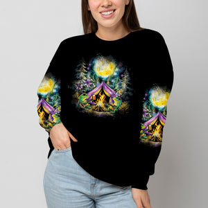 The Best Day Are Spent Camping All Over Print Shirt