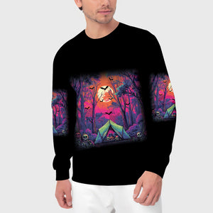 Skull Tent Adventure All Over Print Shirt