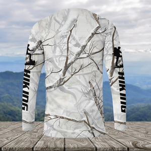 Hiking Winter Camo All Over Print Shirt