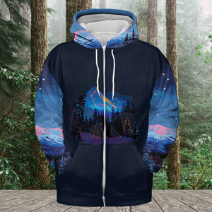 Weekend Forecast Camping With A Chance Of Drinking All Over Print Shirt
