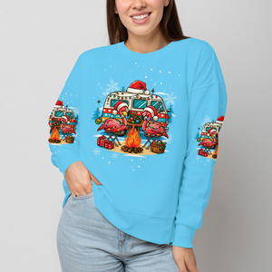 Blue Making Memories One Campfire At A Time All Over Print Shirt