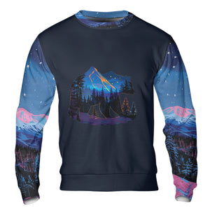 Weekend Forecast Camping With A Chance Of Drinking All Over Print Shirt