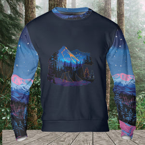 Weekend Forecast Camping With A Chance Of Drinking All Over Print Shirt