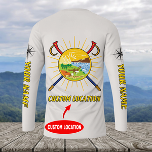 Custom Personal Hiking Montana State All Over Print Shirt