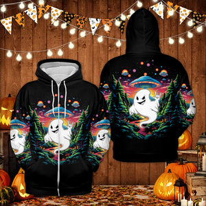 Boo Rock The Forest All Over Print Shirt