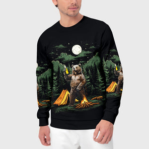 Making Memories Camping Bear All Over Print Shirt
