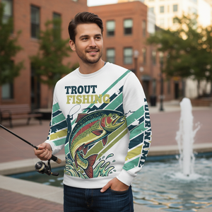 Vintage Rainbow Trout Team Shirt All Over Print