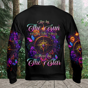 Live By The Sun Feel By The Moon All Over Print Shirt