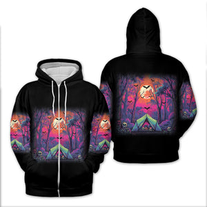 Skull Tent Adventure All Over Print Shirt