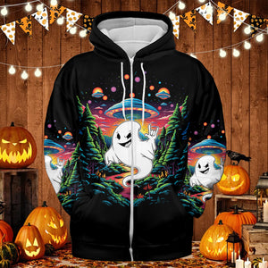 Boo Rock The Forest All Over Print Shirt