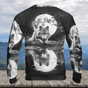 Mystical Wolf Art All Over Print Shirt