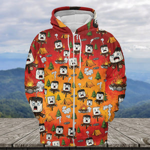 Burnt Marshmallow Dancing Party All Over Print Shirt