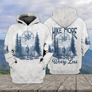 Vintage Hiking Compass All Over Print Shirt