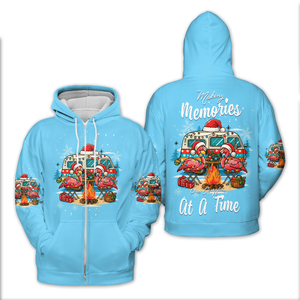 Blue Making Memories One Campfire At A Time All Over Print Shirt