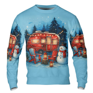 Christmas Camper Winter Wonderland All Over Print Shirt