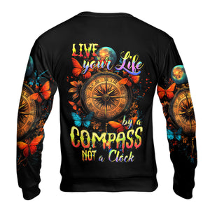 Live Your Life By A Compass All Over Print Shirt