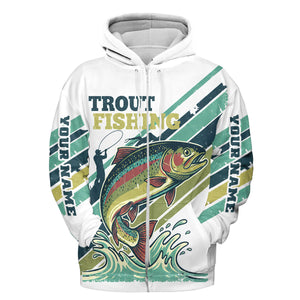 Vintage Rainbow Trout Team Shirt All Over Print