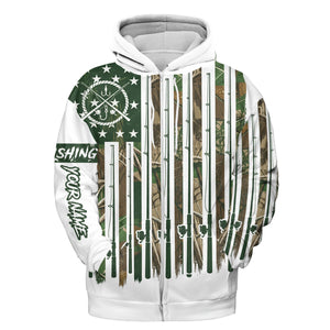 Custom Name Fishing Rods All Over Print Shirt
