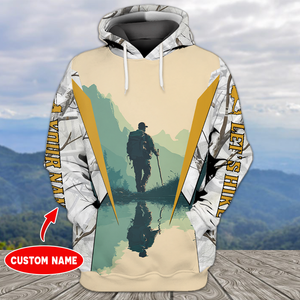 Custom Name Hiking More Worry Less All Over Print Shirt