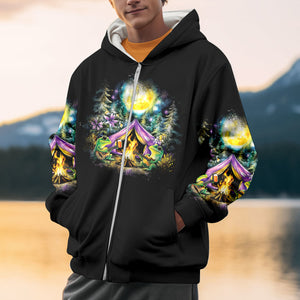 The Best Day Are Spent Camping All Over Print Shirt