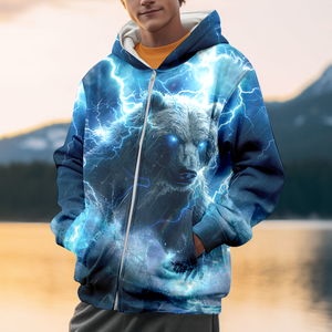 Electric Powerful Bear Awesome Cool All Over Print Shirt