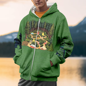 Camping Is A-Maze-Ing All Over Print Shirt