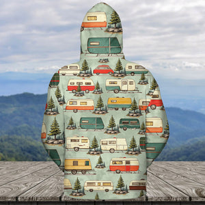 Vintage Camper Car All Over Print Shirt