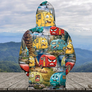 Funny Teardrop Trailer All over Print Shirt