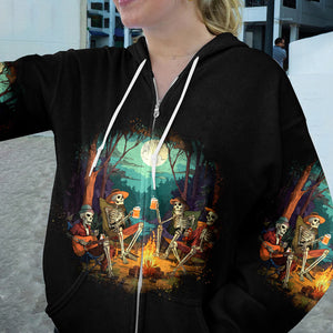 Spooky Camping Crew Halloween All Over Print Shirt