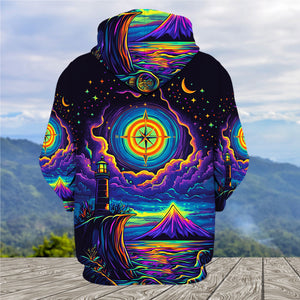 Always Take The Scenic Route All Over Print Shirt