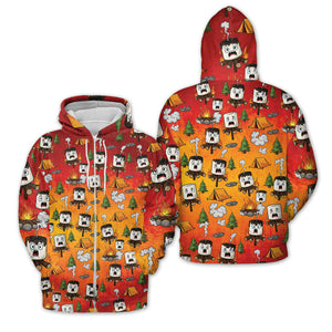Burnt Marshmallow Dancing Party All Over Print Shirt