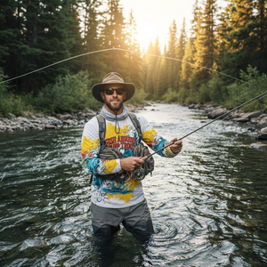 Fish Around And Find Trout Rainbow Trout All Over Print Shirt