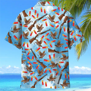 Partridge Hunting Hawaiian Shirt