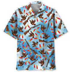 Grouse Hunting Hawaiian Shirt
