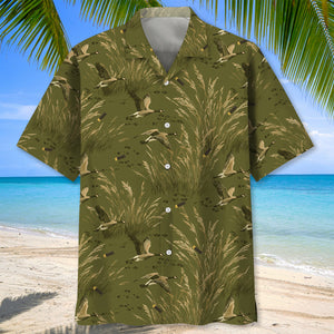 Vintage Goose Hunting Hawaiian Shirt
