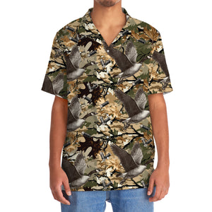 Camouflage Goose Hunting Hawaiian Shirt