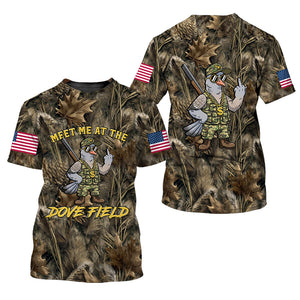Meet Me At The Dove Field All Over Print Shirt