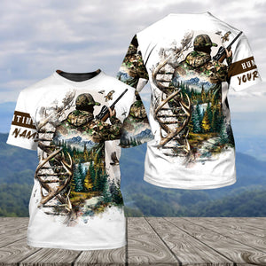 Vintage DNA Hunting All Over Print Shirt