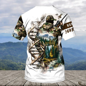 Vintage DNA Hunting All Over Print Shirt