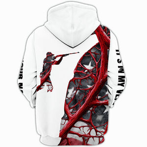 It's In My Vein Hunting America All Over Print Shirt