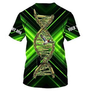 It's In My Dna Duck Hunting Art All Over Print Shirt